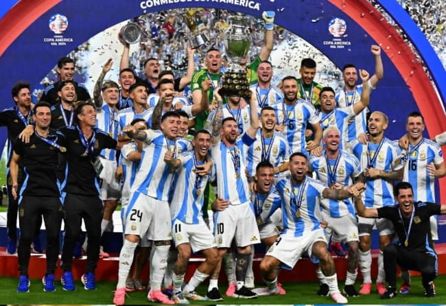 Bicampeones: Argentina ganó otra vez la Copa América